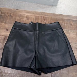 Express Faux Leather Shorts